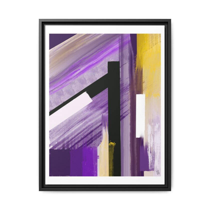 Lilac Canvas, Framed - Image 13