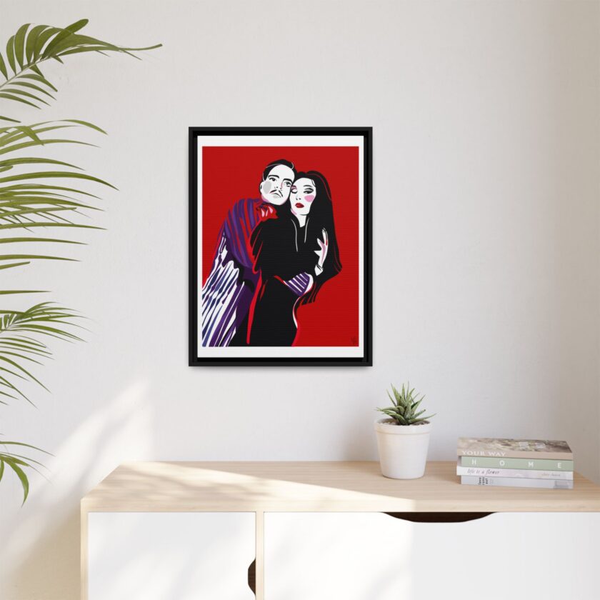 90' Bloody Halloween Canvas, Framed - Image 15