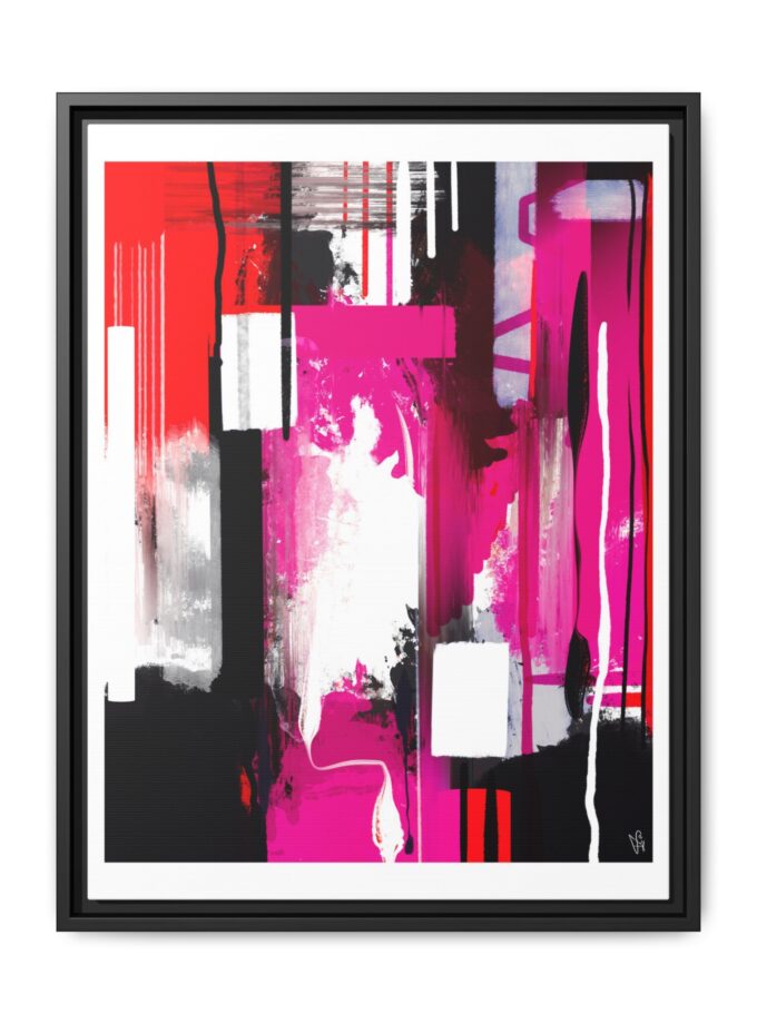 End Of Grieving Canvas, Framed