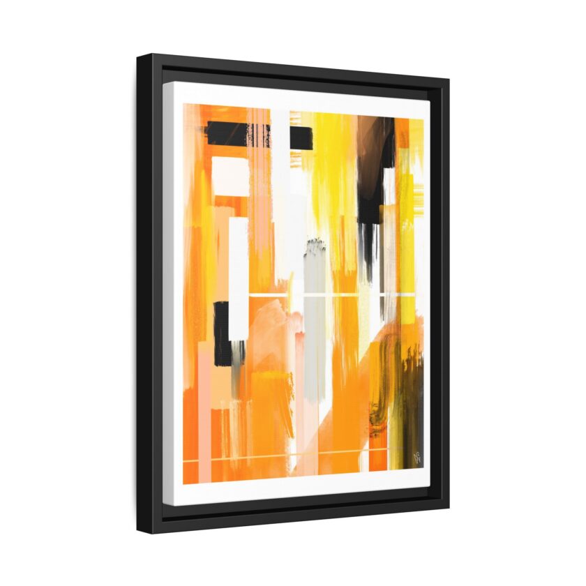 Liquid Gold Canvas, Framed - Image 6