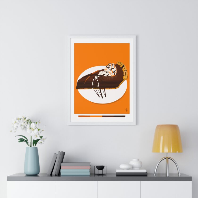 Chocolate Pie Poster, Framed - Image 11