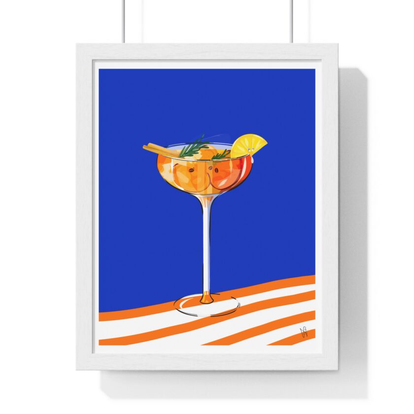 Apple Cider Poster, Framed - Image 4