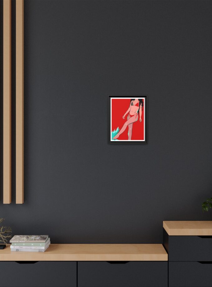 Budva Canvas, Framed