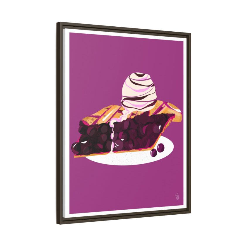 Blueberry Pie Canvas, Framed - Image 66