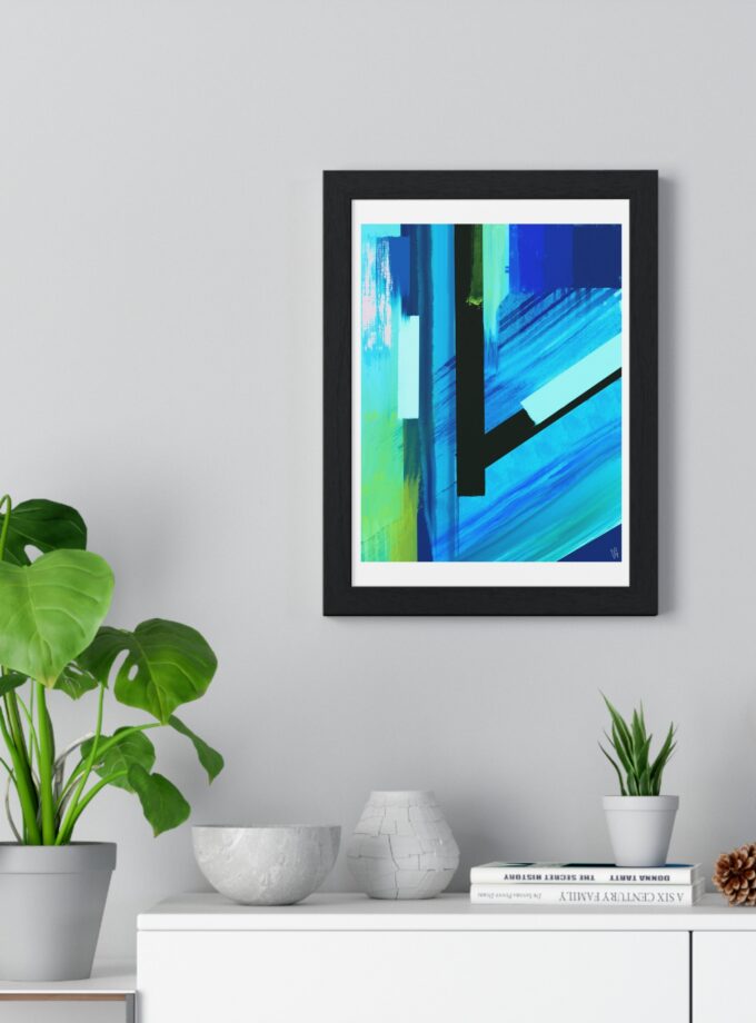 Future Poster, Framed