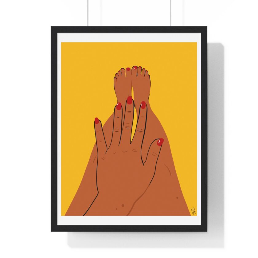 Sun Bath Poster, Framed - Image 7