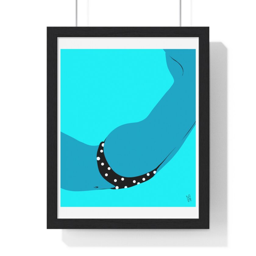 Dive In Poster, Framed