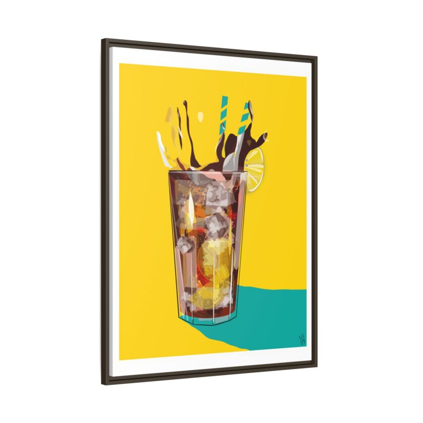 Splash Canvas, Framed - Image 54