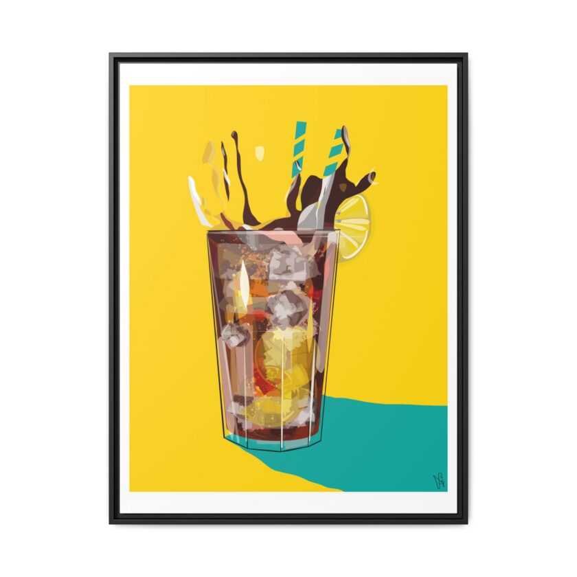 Splash Canvas, Framed - Image 17