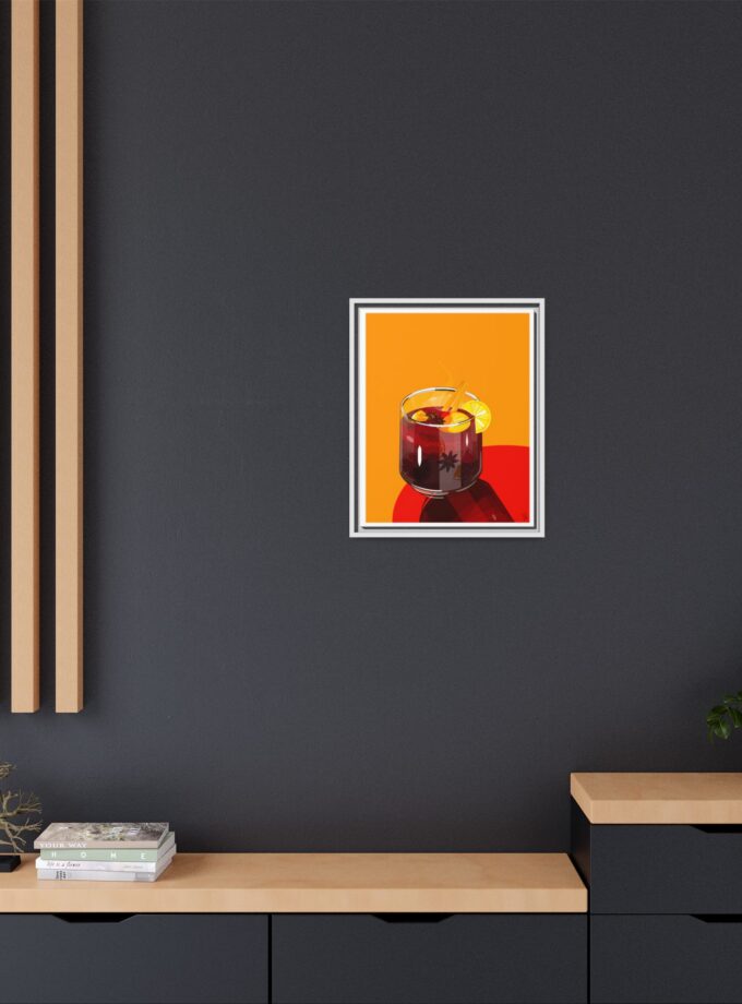 Mulled Wine Canvas, Framed