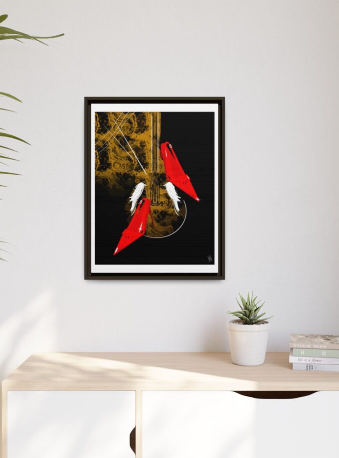 Birds Of A Feather Canvas, Framed