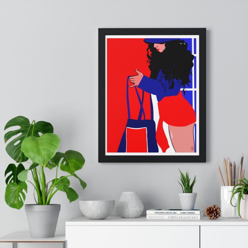Beach Day Poster, Framed - Image 2
