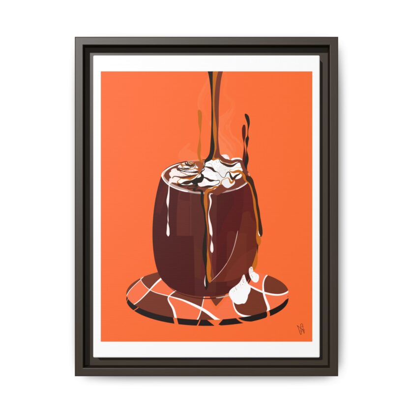 Hot Chocolate Canvas, Framed - Image 29