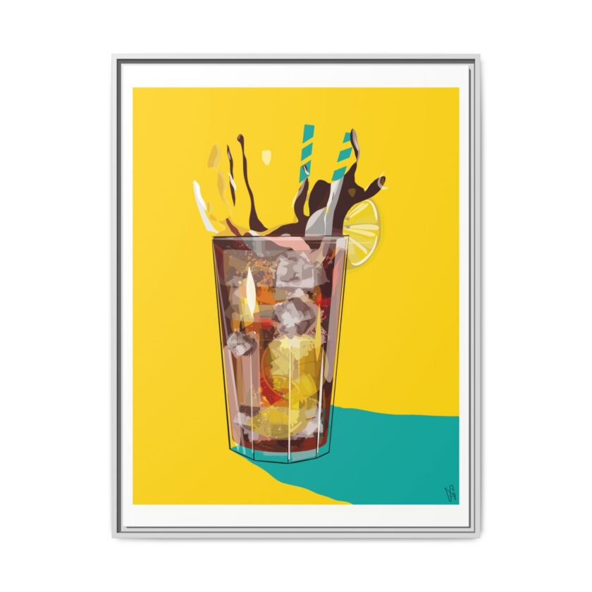 Splash Canvas, Framed - Image 57