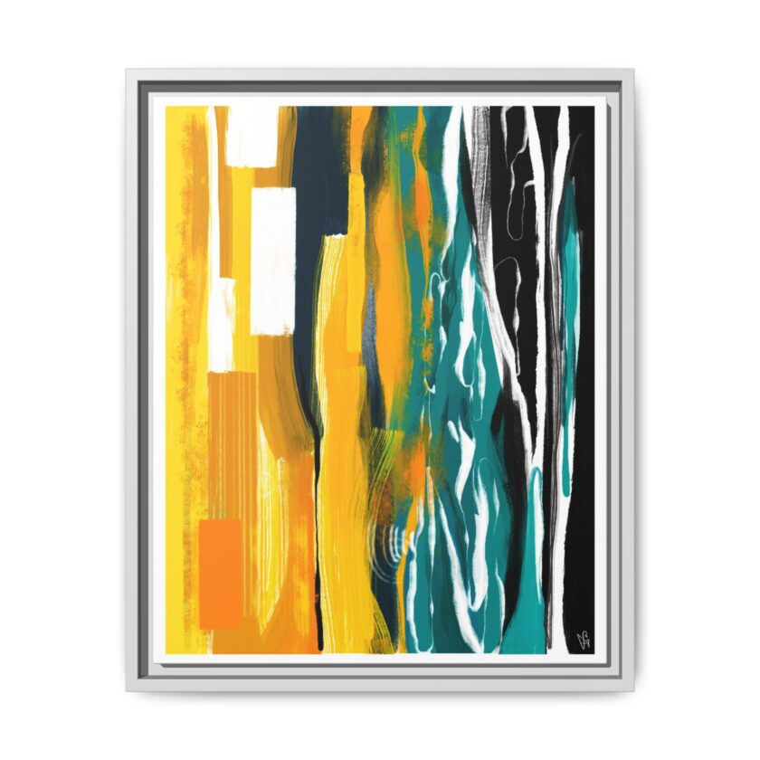 Midnight Swim Canvas, Framed - Image 41