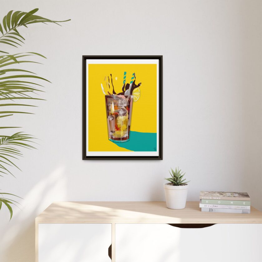 Splash Canvas, Framed - Image 47