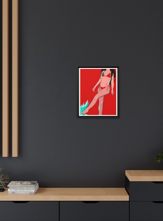 Budva Canvas, Framed