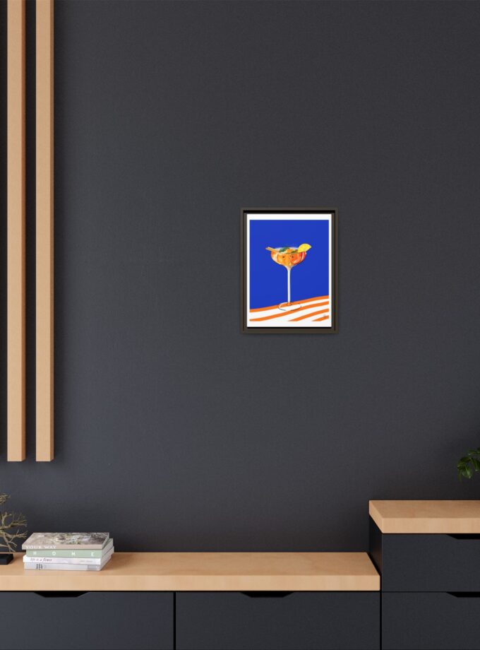 Apple Cider Canvas, Framed