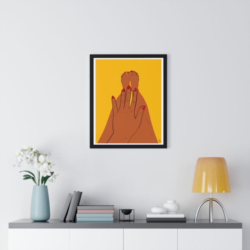 Sun Bath Poster, Framed - Image 20
