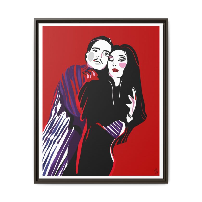 90' Bloody Halloween Canvas, Framed - Image 65
