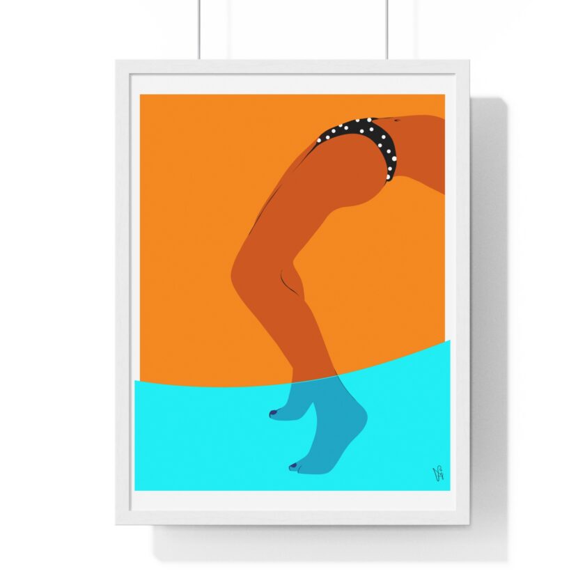 Pool Bridge Poster, Framed - Image 10