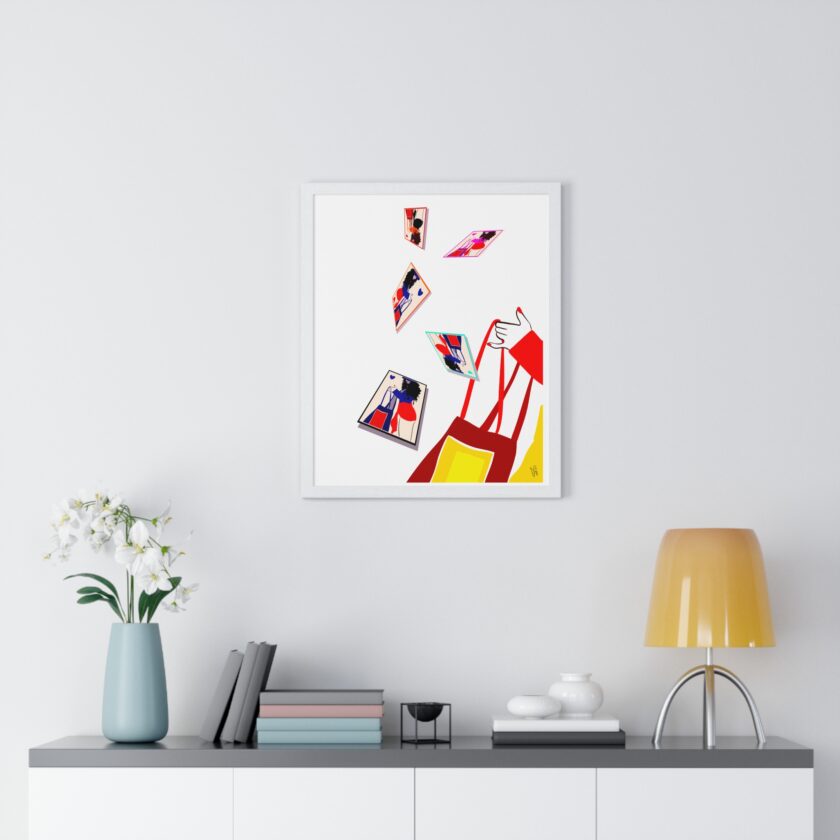 Memory Cards Poster, Framed - Image 23