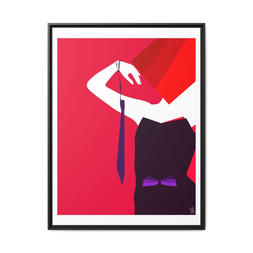 Mistress Canvas, Framed - Image 17