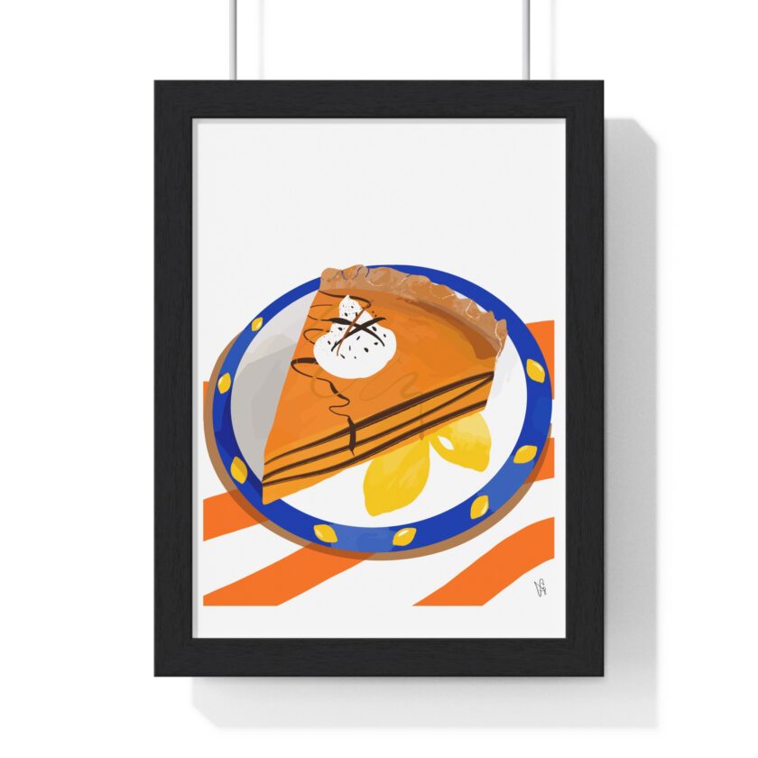 Pumpkin Pie Poster, Framed - Image 13