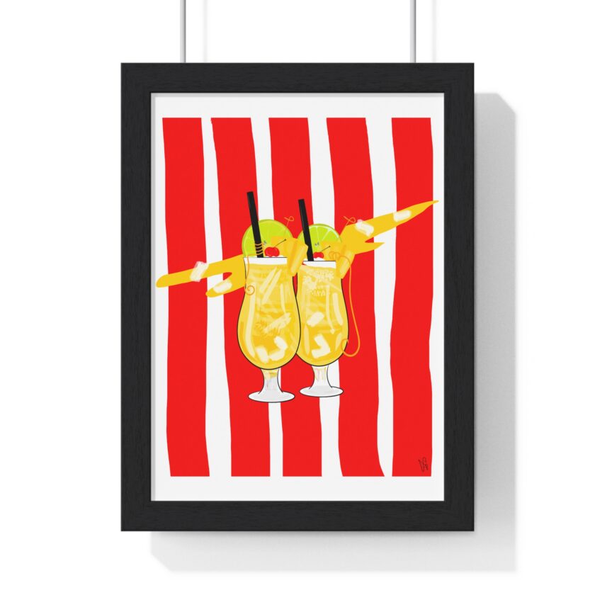 Pina Colada Poster, Framed - Image 13