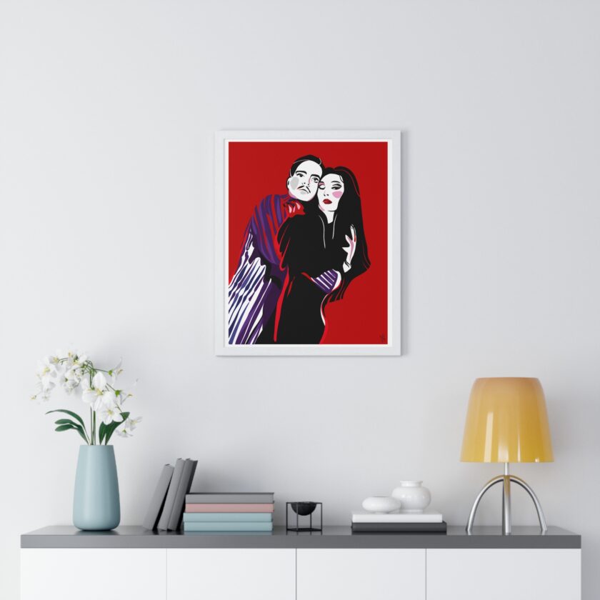 90' Bloody Halloween Poster, Framed - Image 23