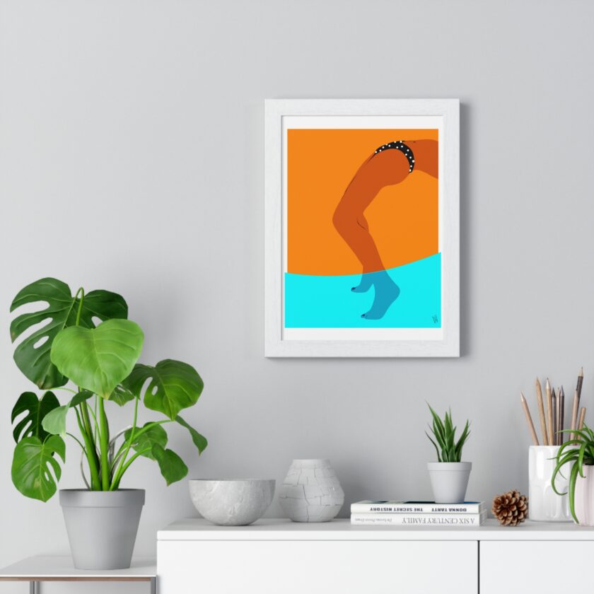 Pool Bridge Poster, Framed - Image 17