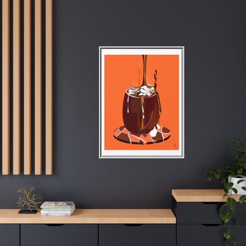 Hot Chocolate Canvas, Framed - Image 60
