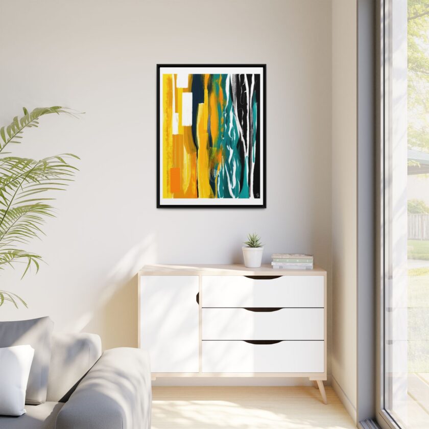 Midnight Swim Canvas, Framed - Image 19