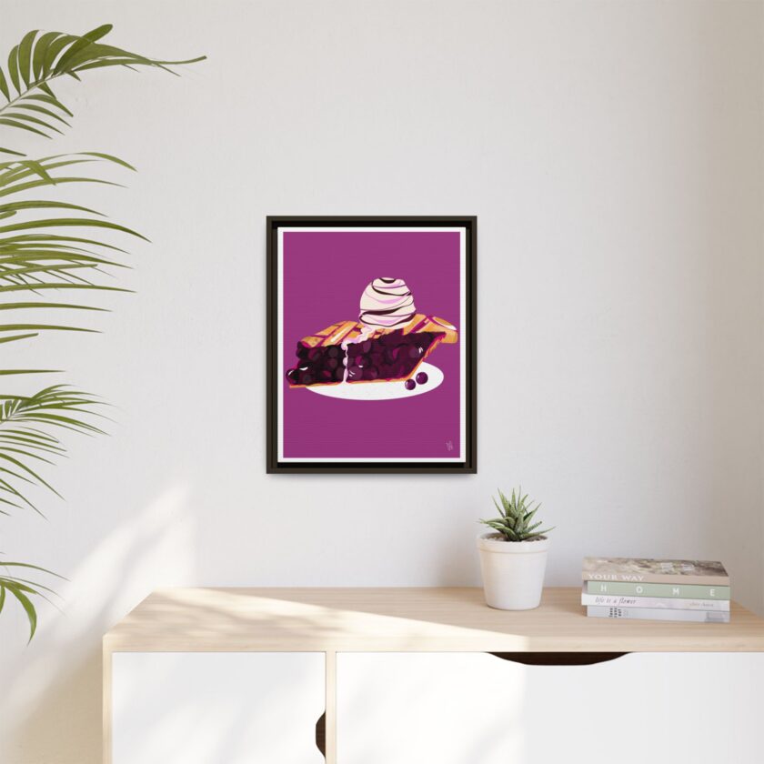Blueberry Pie Canvas, Framed - Image 39
