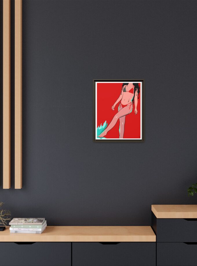 Budva Canvas, Framed