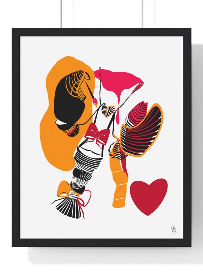 El Maestro Poster, Framed