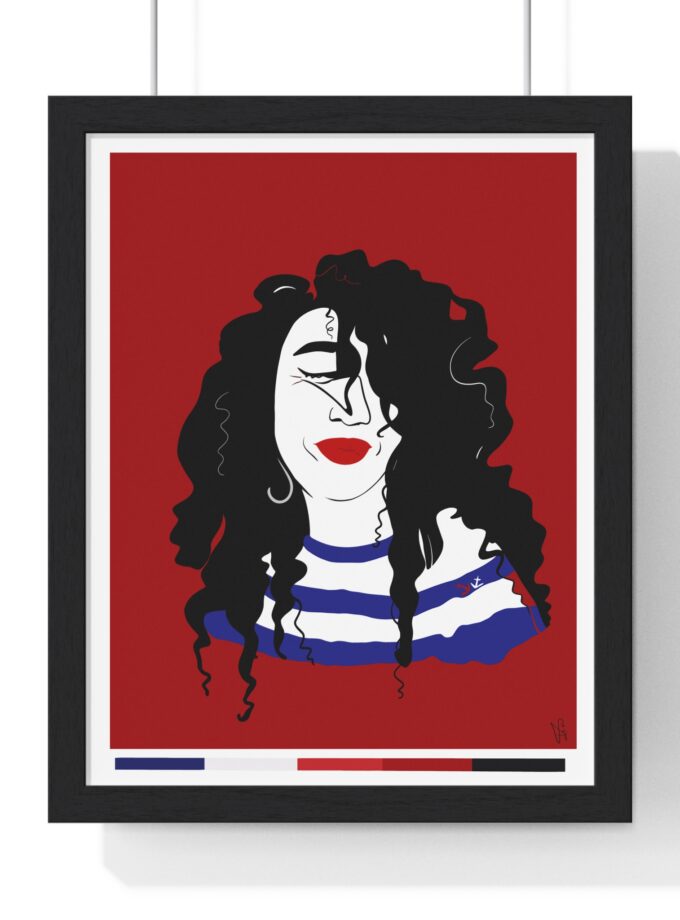Little Sailor Poster, Framed