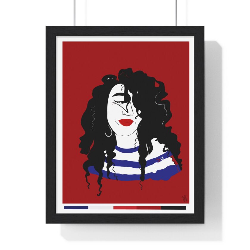 Little Sailor Poster, Framed