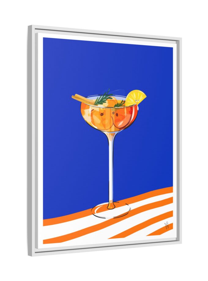 Apple Cider Canvas, Framed