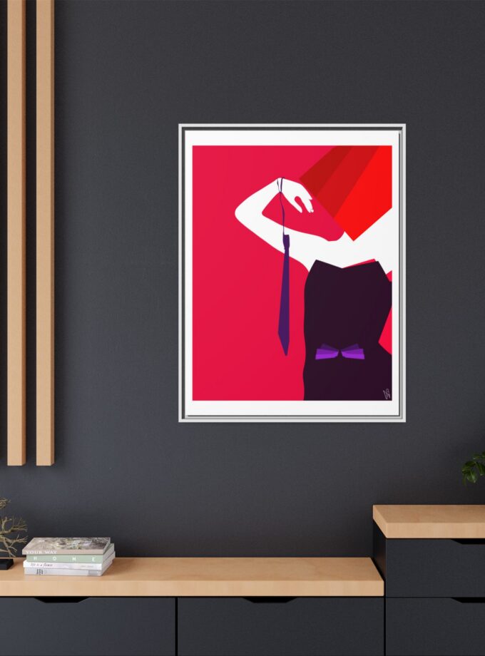 Mistress Canvas, Framed