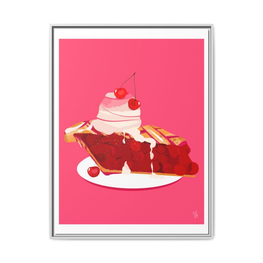 Cherry Pie Canvas, Framed - Image 57