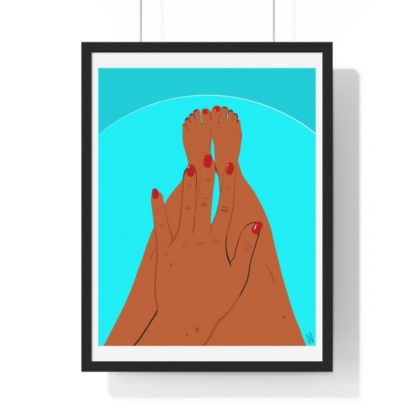 Pool Polish Poster, Framed - Image 7