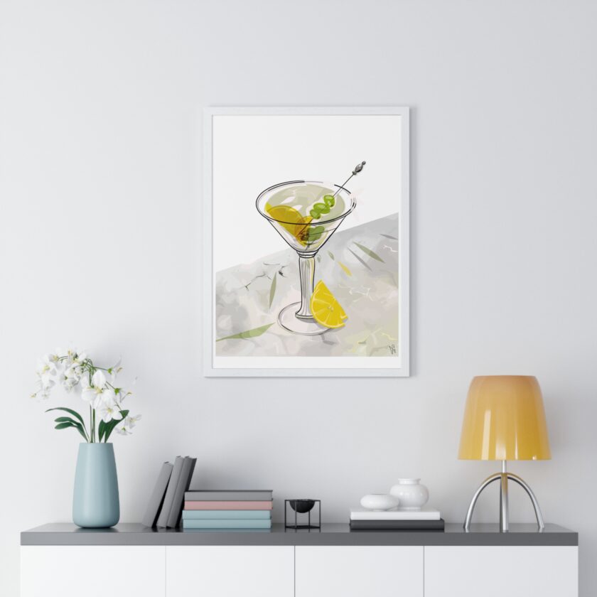 Dirty Martini Poster, Framed - Image 11
