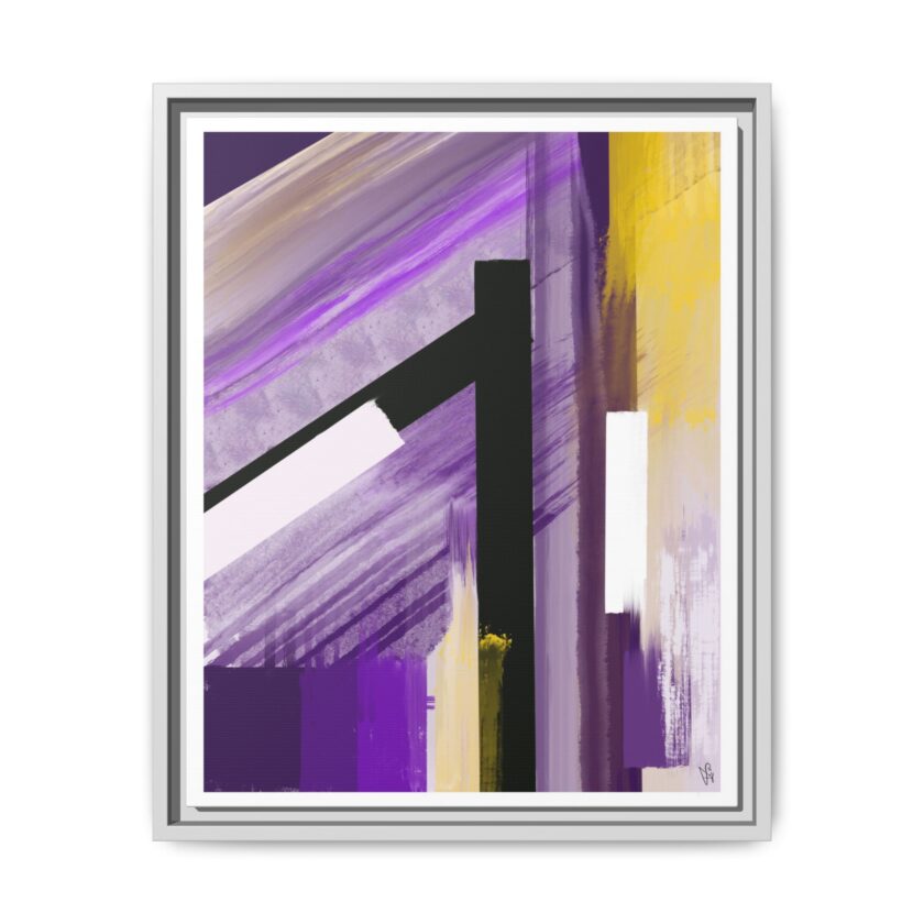 Lilac Canvas, Framed - Image 41