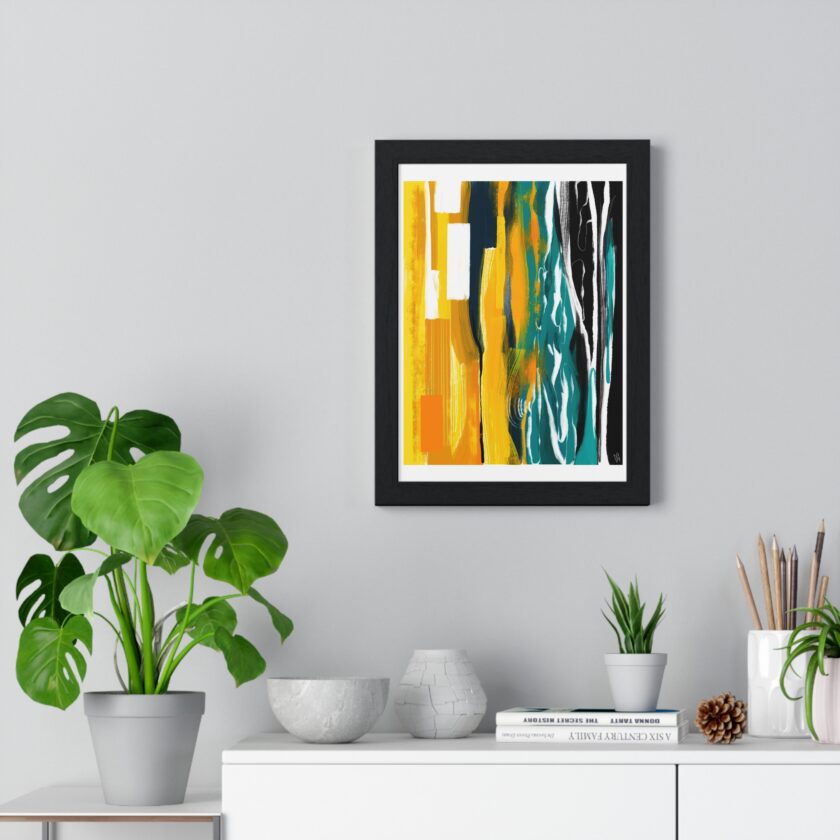 Midnight Swim Poster, Framed - Image 14