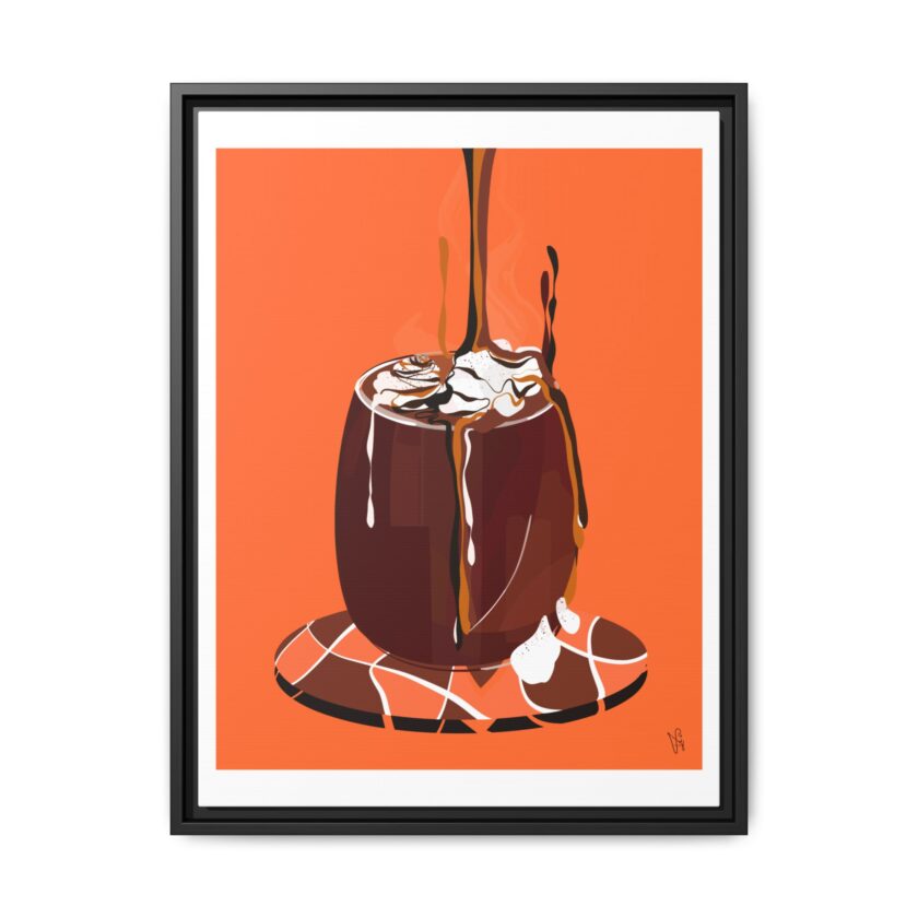 Hot Chocolate Canvas, Framed - Image 13