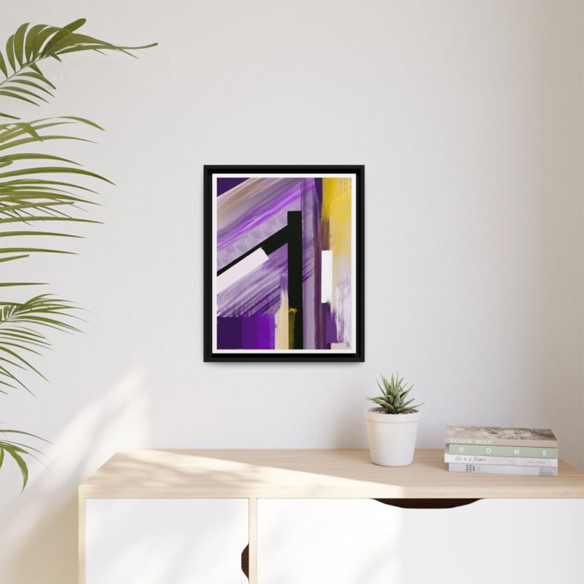 Lilac Canvas, Framed - Image 11