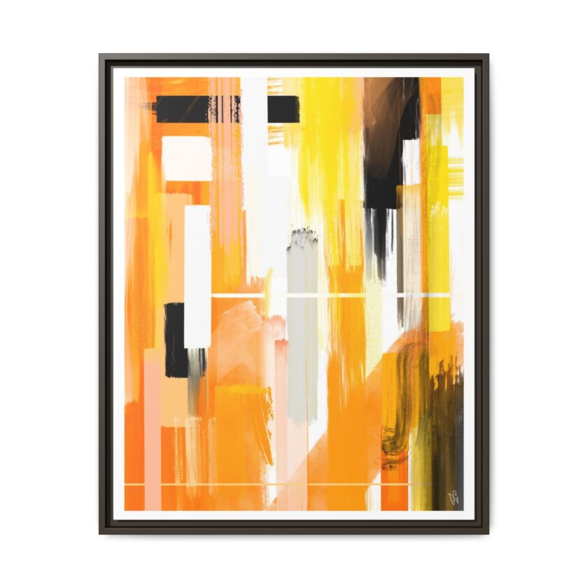 Liquid Gold Canvas, Framed - Image 65
