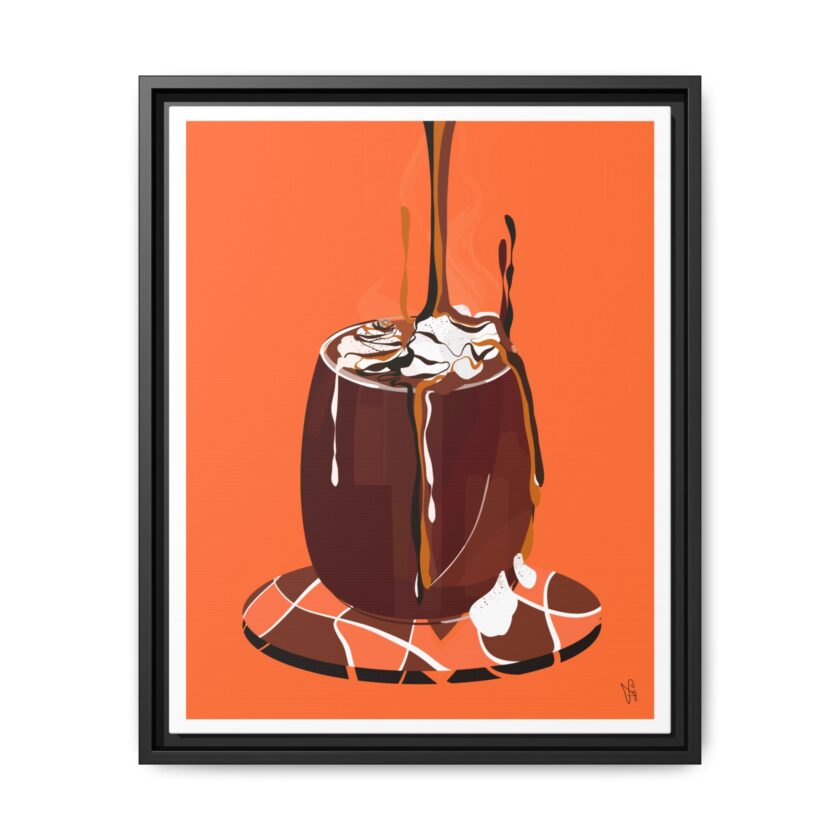 Hot Chocolate Canvas, Framed - Image 9