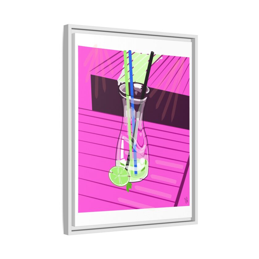 Mojito In Starigrad Canvas, Framed - Image 50